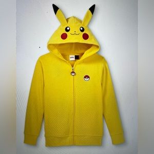Kids Pokeman Pikachu Hoodie